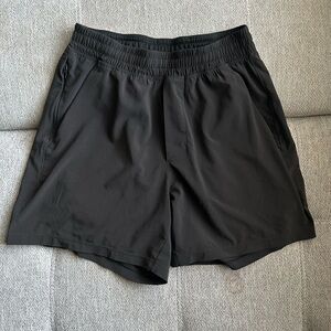 lululemon athletica Men's Black Athletic Shorts